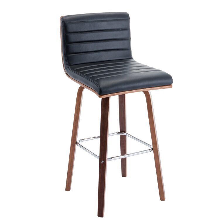 Azahel Swivel 27.95'' Stool by Wade Logan