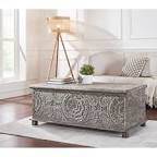 Ivaan Solid Wood Accent Trunk By Bungalow Rose