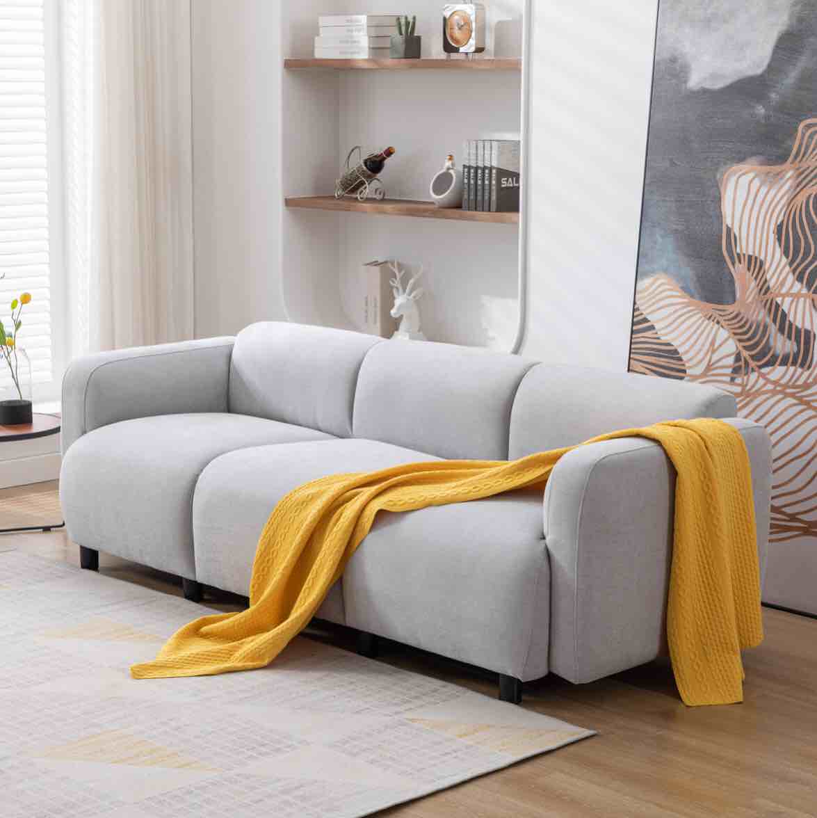 Elegant Comfort Living Room Upholstery Sofa (incomplete) (box 3 of 3 only)