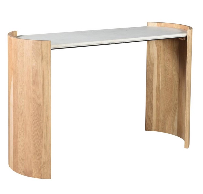 DALA CONSOLE TABLE - Moe's Home Collection JD-1046-24 (incomplete) (box 2 of 2 only)