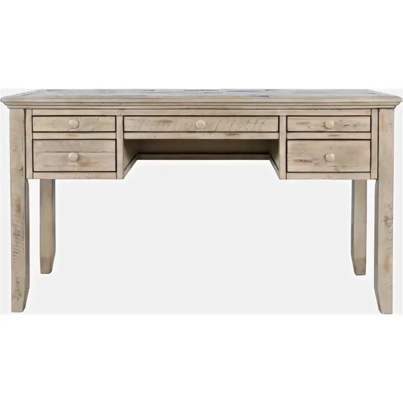 1620-5620 Jofran Furniture Rustic Shores - Grey Power Desk With 5 Drawers