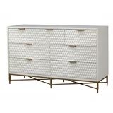 Home Square 7 Drawer Dresser White