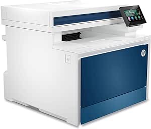 HP Color Laserjet Pro MFP 4301Fdw Wireless All-in-One Printer, Scan, Copy, Fax, Mobile Print, Best for Small Teams (4Ra82f)