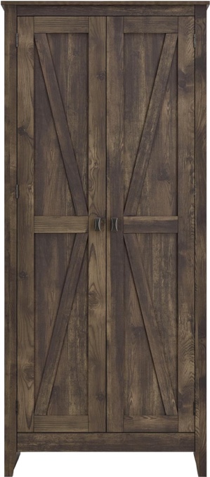 Ameriwood Home Farmington Storage Cabinet in Brown