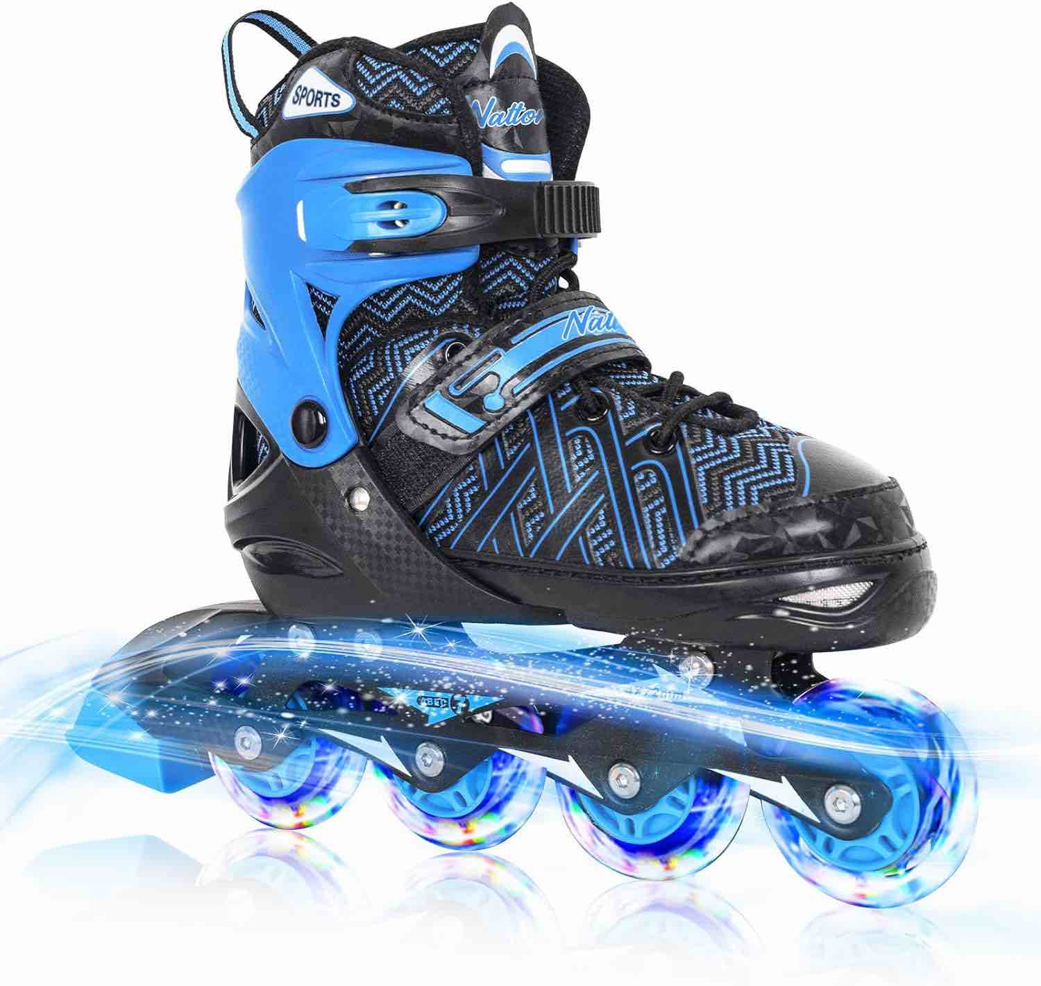 Nattork Sports Blue Rollerblades size 7