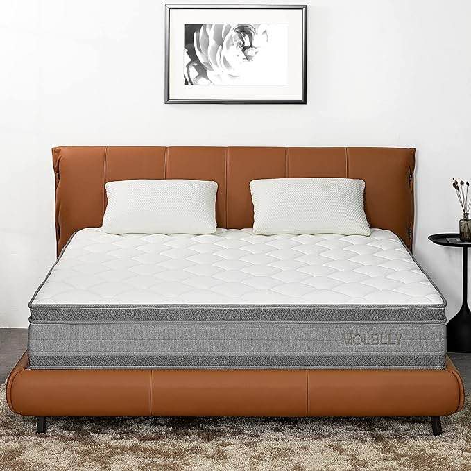 Molblly 12” Memory Foam Mattress Full Size