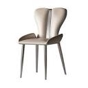 Modern and Simple High End Home Restaurants, Casual Stainless Steel Minimalist Desk, Makeup Chairs Set of 6