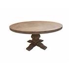 Florence Round Pedestal Dining Table Rustic Smoke 180200B2