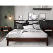 Nix Queen Platform Bed, Natural