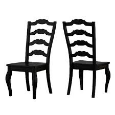 South hill French ladder back dining chairs black inspire Q; ONE CHAIR ONLY
