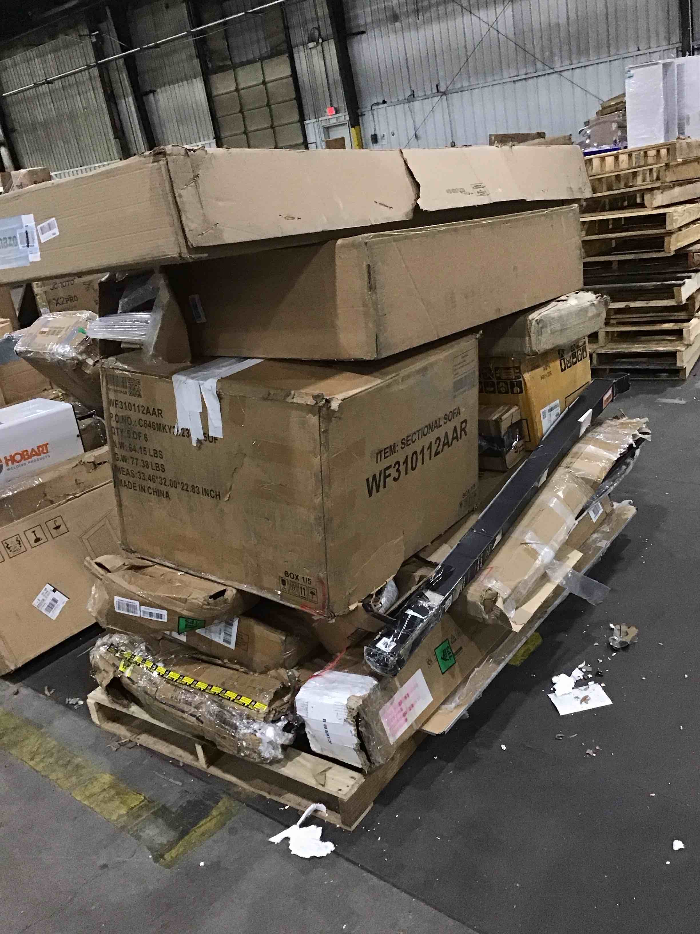 Pallet Lot, Assorted Home Goods