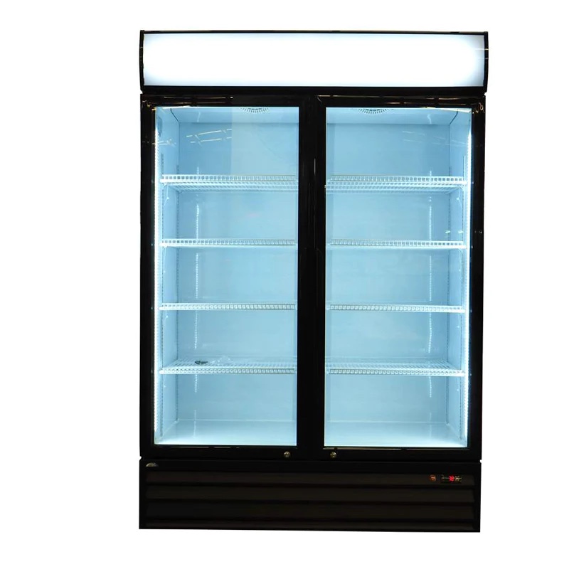 Kalifon 54” Commercial Refrigerator, KPR-49BG, Black