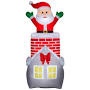 Holiday living 7 foot animated Santa 5286291