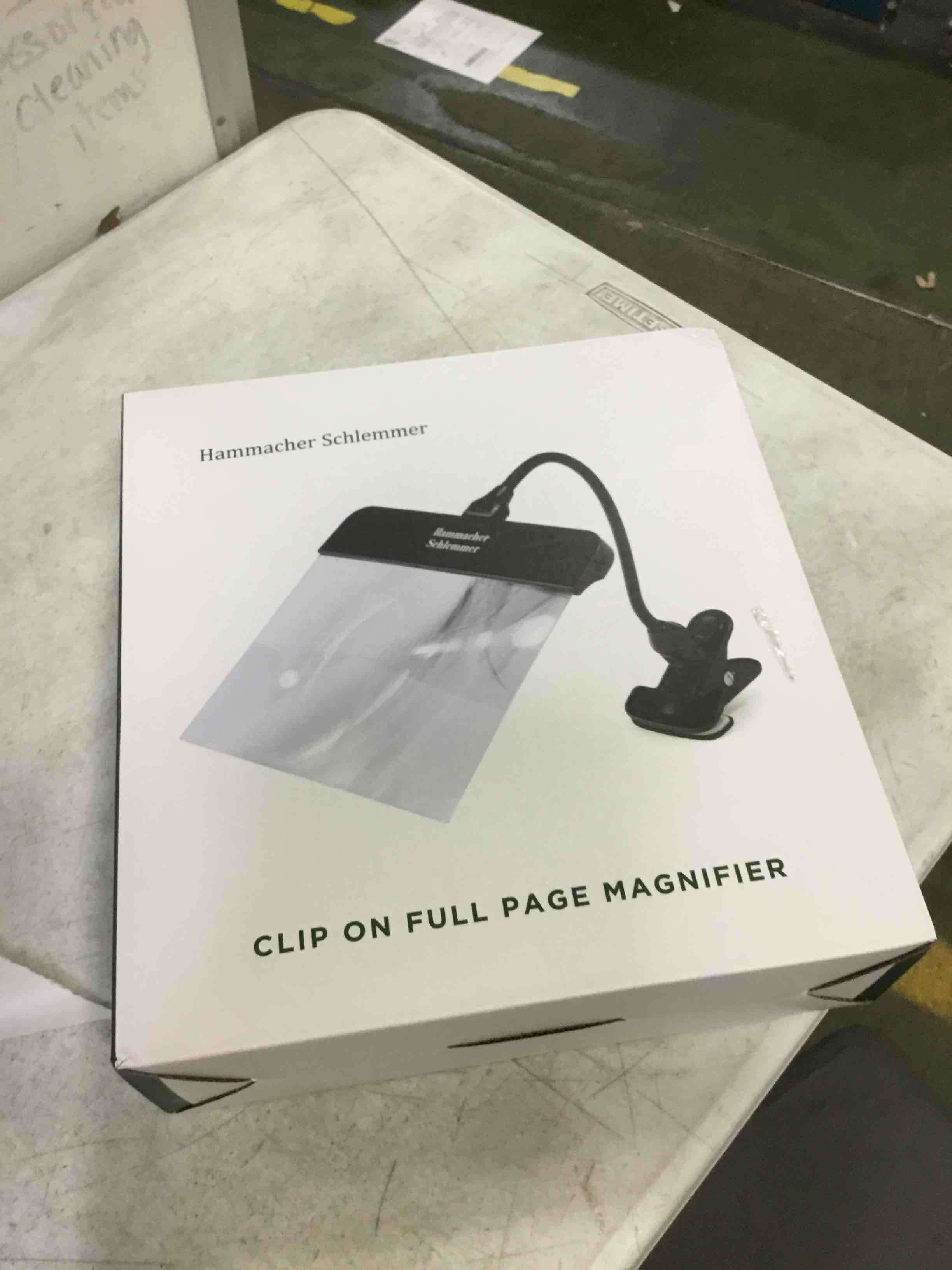 The Clip On Full Page Magnifier