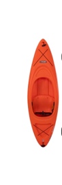 Lifetime Pacer 8 ft Sit-Inside Kayak, Orange