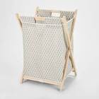  BRIGHTROOM Foldable Divider Hamper Grey