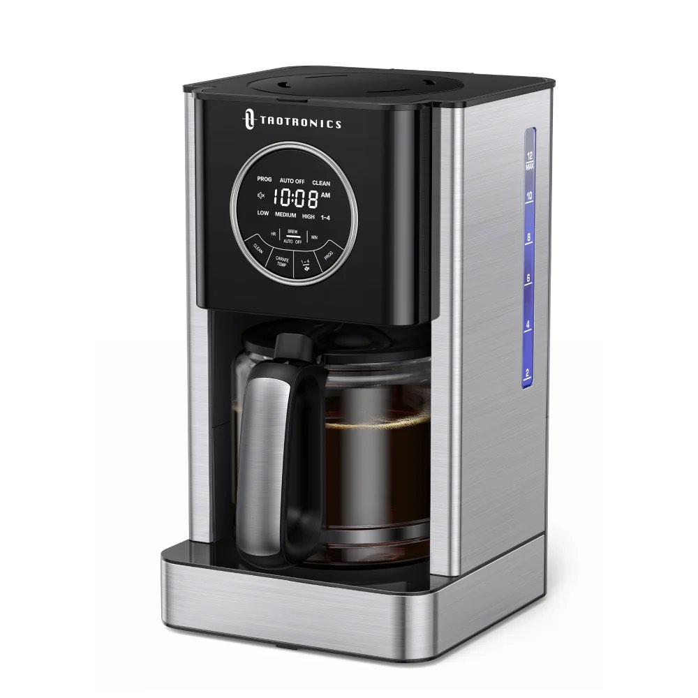 Coffee Maker 001,Drip Coffee Machine with Glass Carafe  