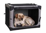 LIOOPET 4 Door Pet Carrier 32” Grey