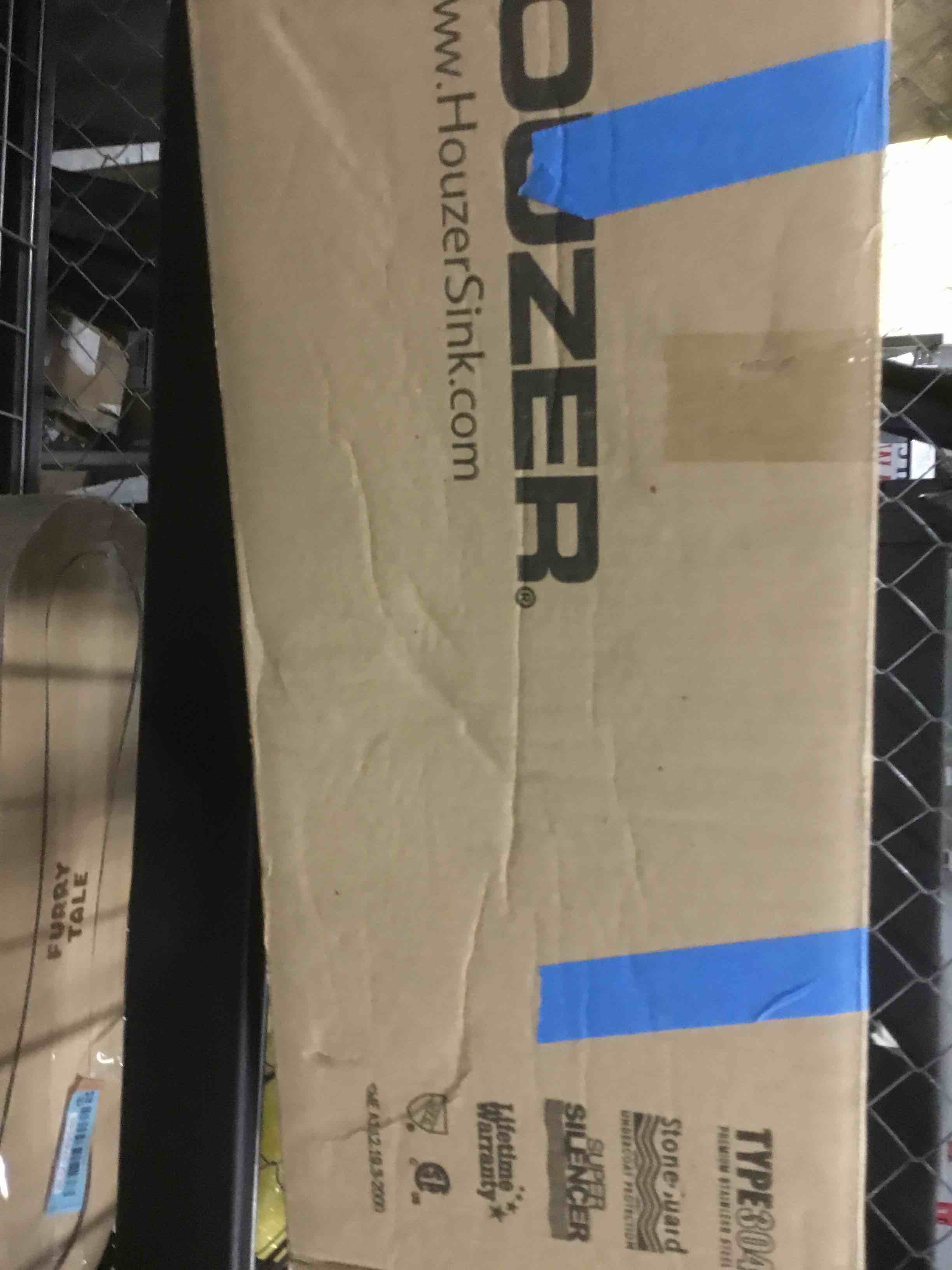 Houzer Stainless Steel 2522-9BS3-1Glowtone Series Kitchen Sink- 21” topmount Drop