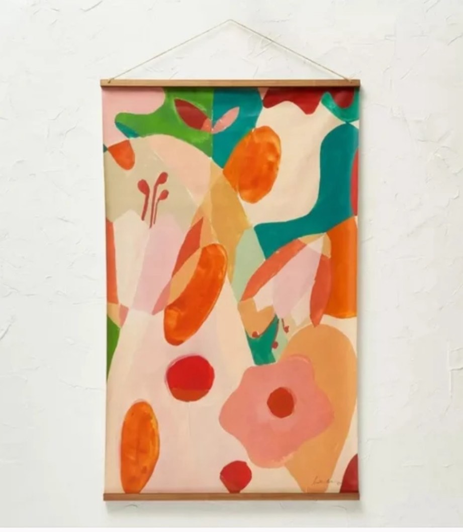 Opalhouse Designed with Jungalow Hanging Wall Tapestry Pink 38”x62”