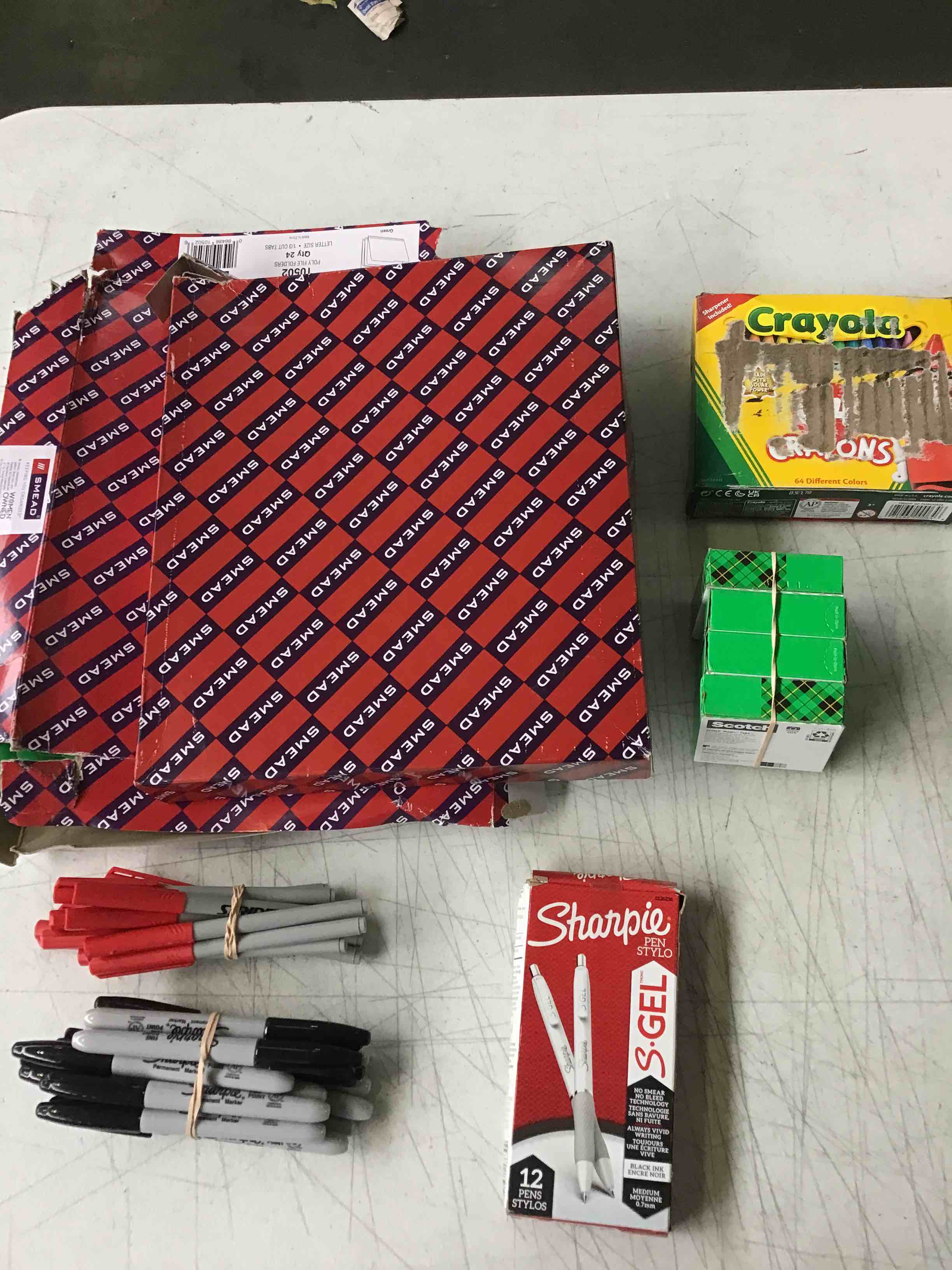 Assorted Office Supplies 