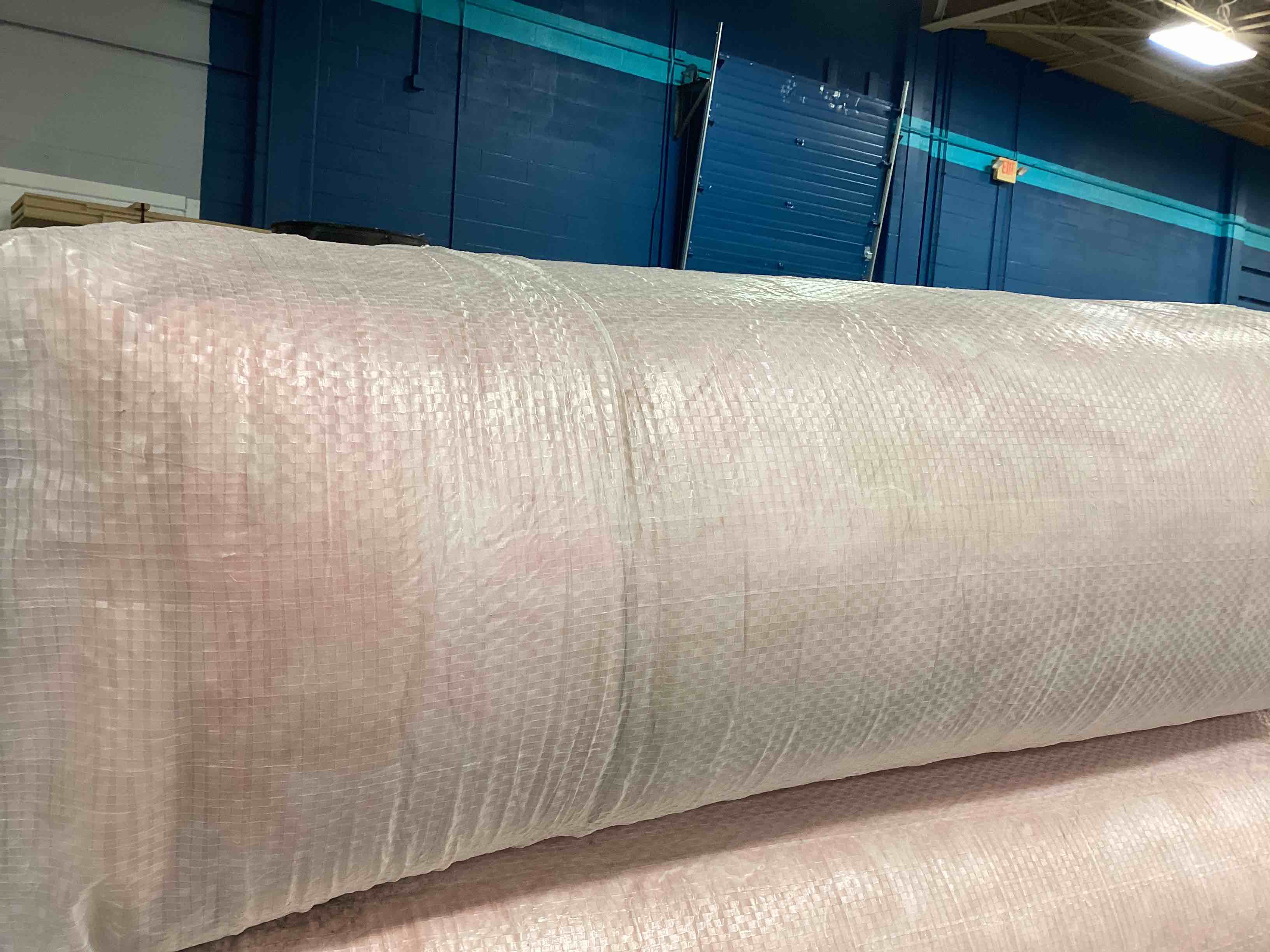 5 batts of R19 insulation 