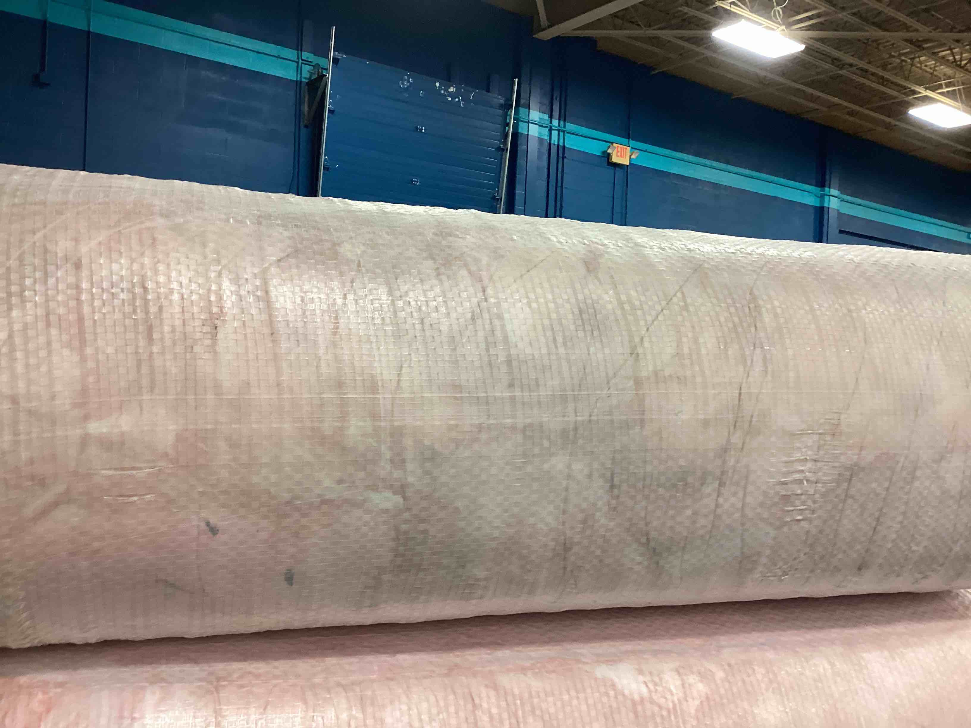 5 batts of R19 insulation 