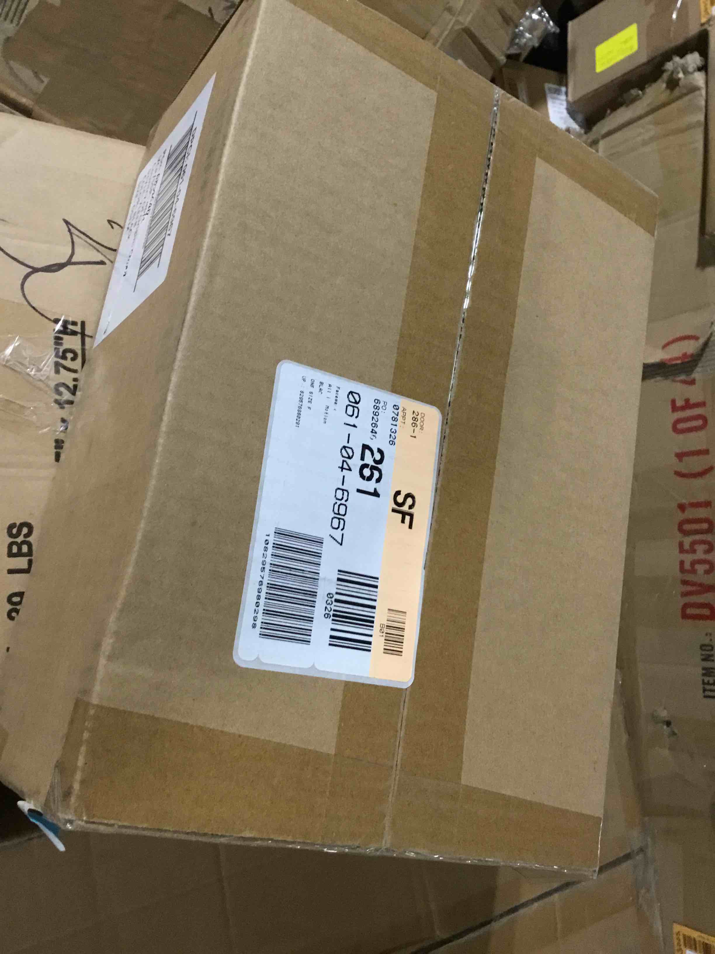 Condition photo showing Brand New for OSFM Adult reusable face mask-black (1 Case)