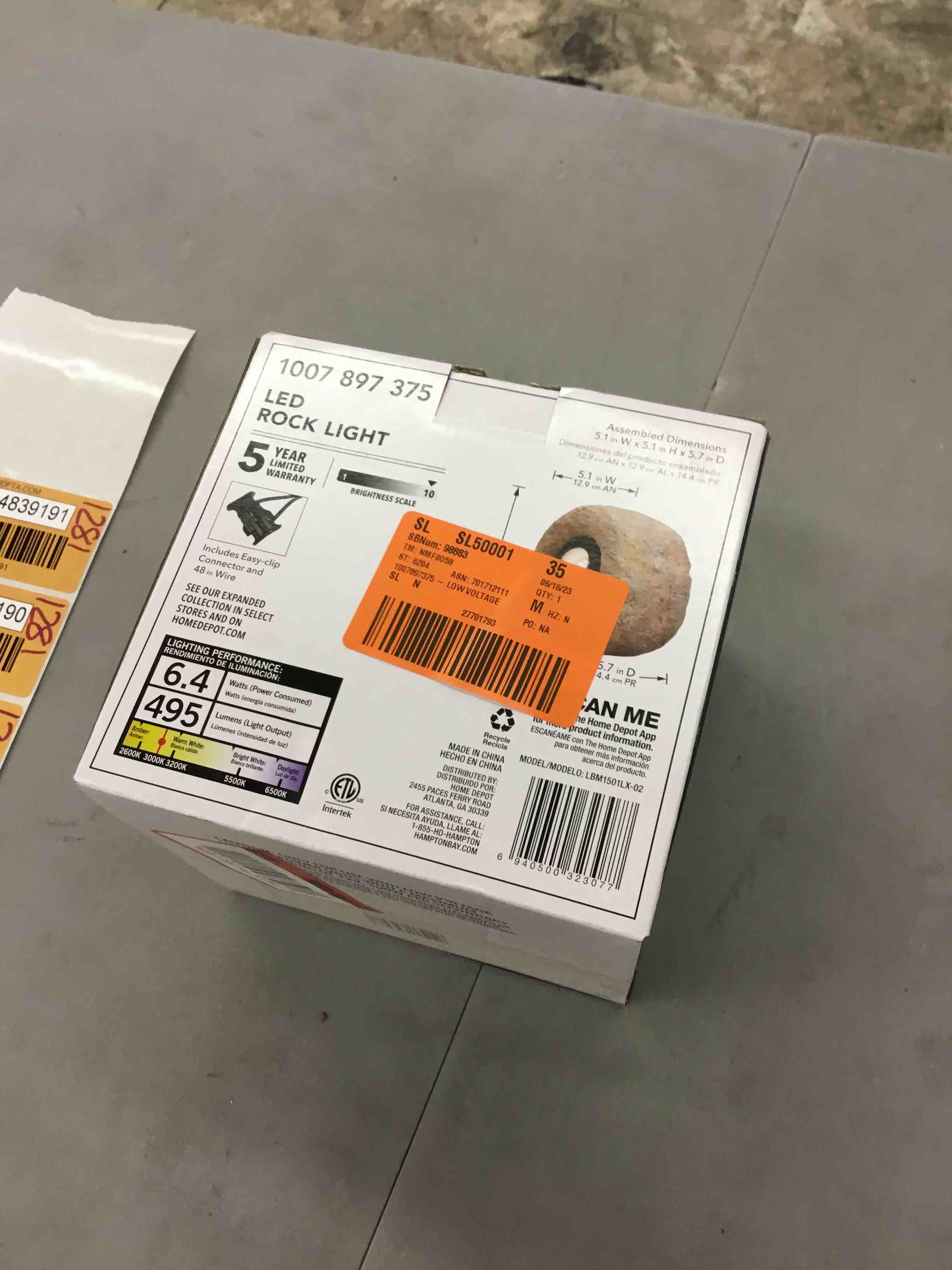 Hampton Bay Led Rock Light 