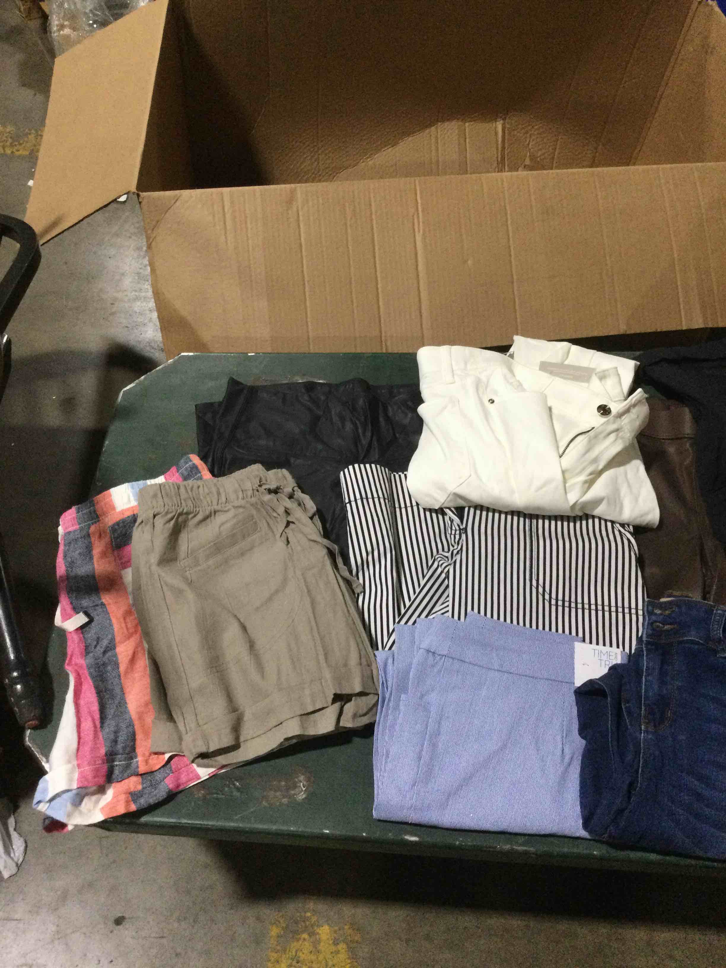 assorted pants/capris/shorts, small 