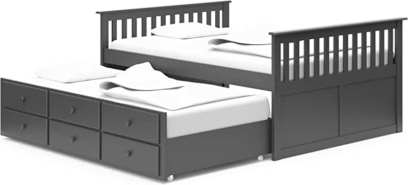 broyhill kids Marco island captains bed with drawer, incomplete 