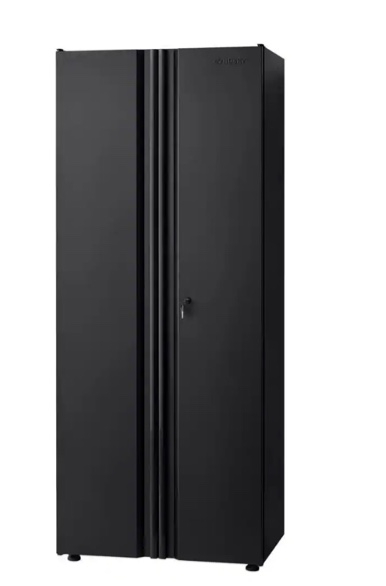 Husky Regular Duty Welded Steel Garage Storage Cabinet, Black