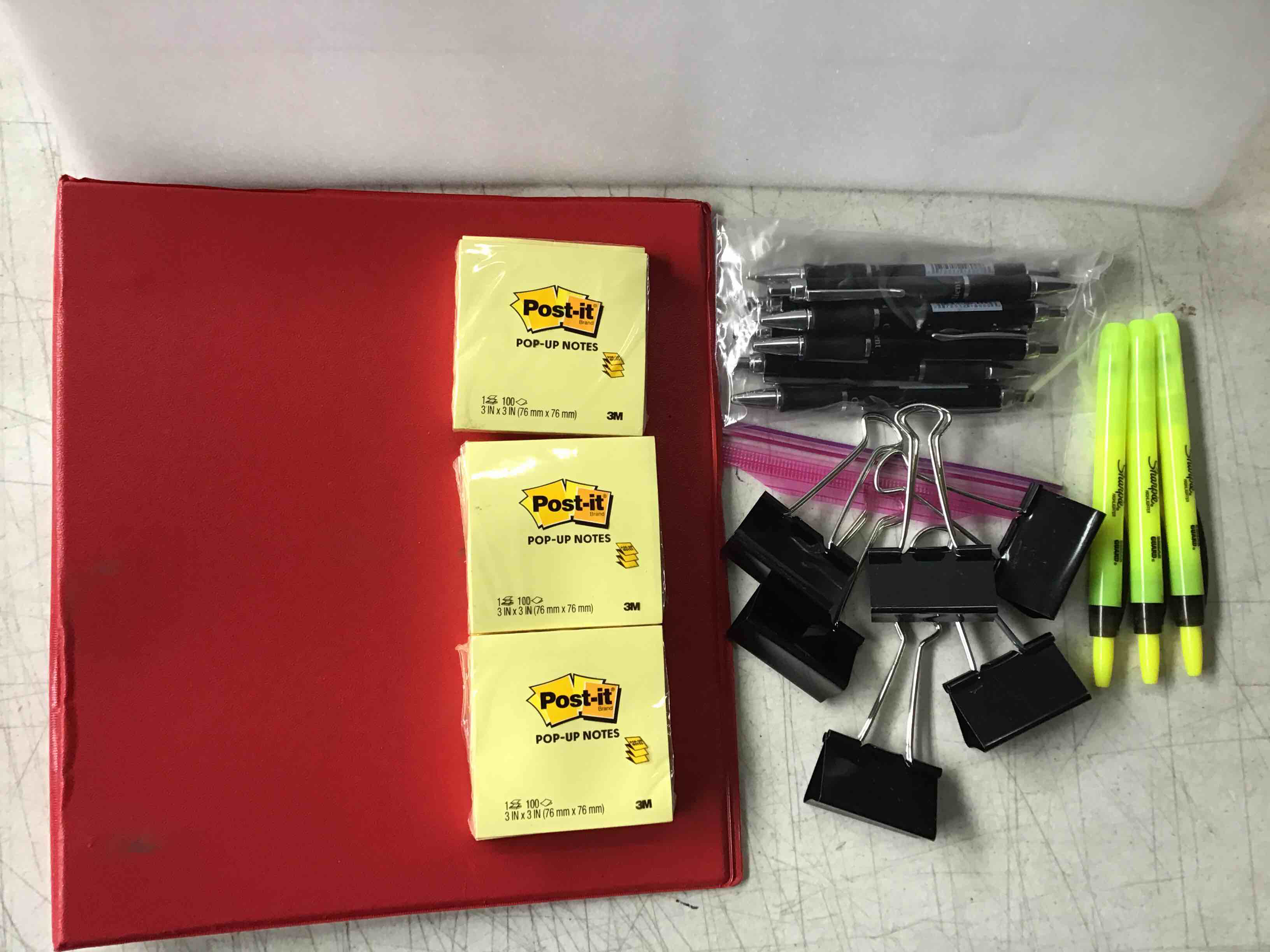 Assorted Office Supplies 