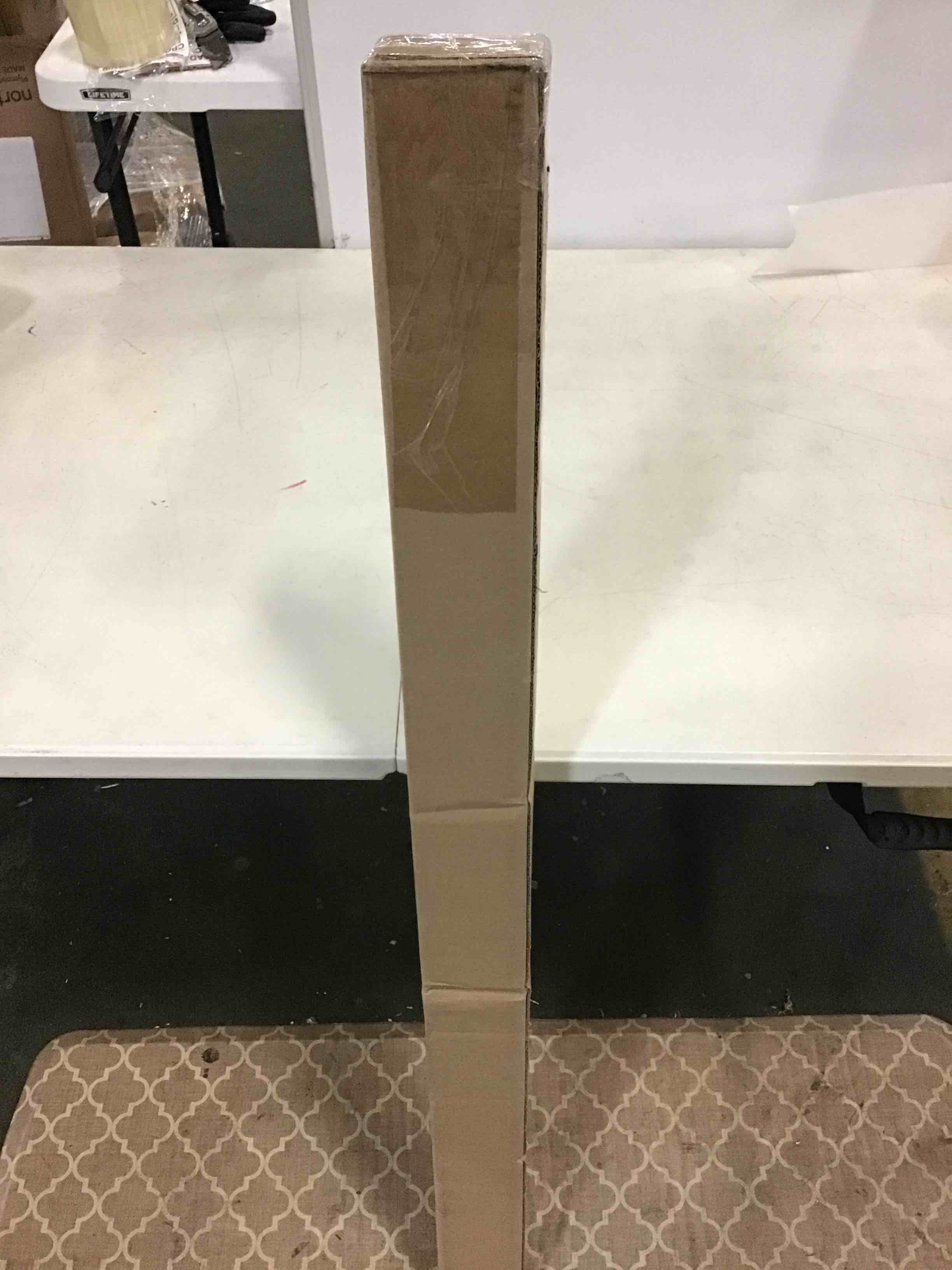 Redi Shade Easy Lift Trim-At-Home Cordless Pleated Light Filtering Fabric Shade (Fits Windows 31"-48"), 48 Inch x 64 Inch, Natural