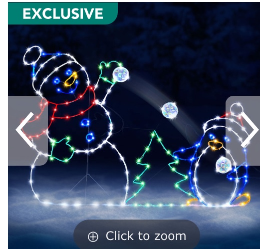 The Playful Animated Snowball Fight