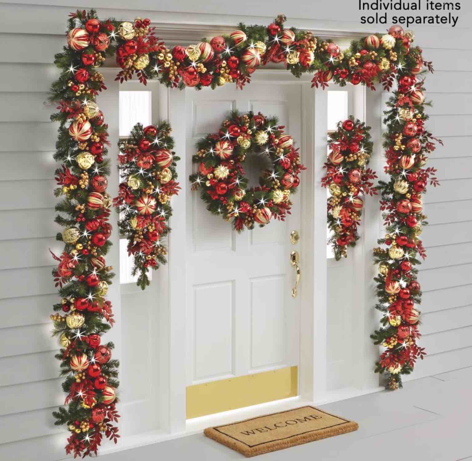 The Cordless Prelit Kensington Holiday Trim