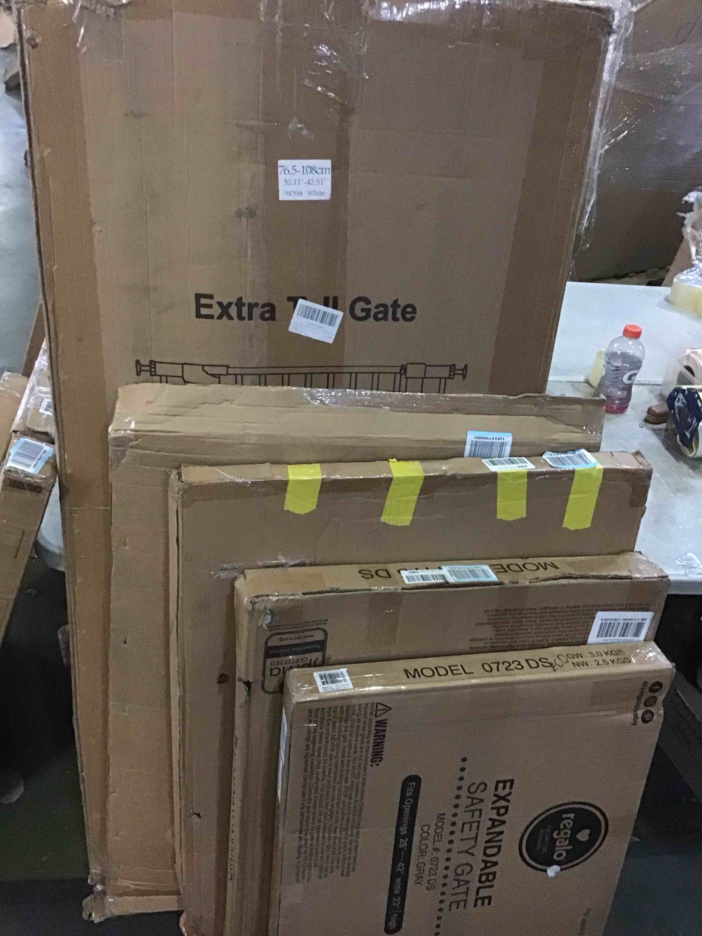 assorted baby gates