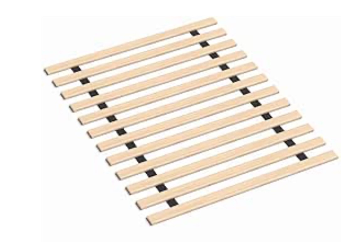 Continental Matress 0.75-Inch Standard Mattress Support Wooden Bunkie Board/Slats, Twin Size