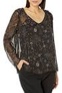 Women’s XL Zach & Rachel Velvet Blouse