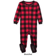 6 Month Teddy Bear Plaid Sleeper