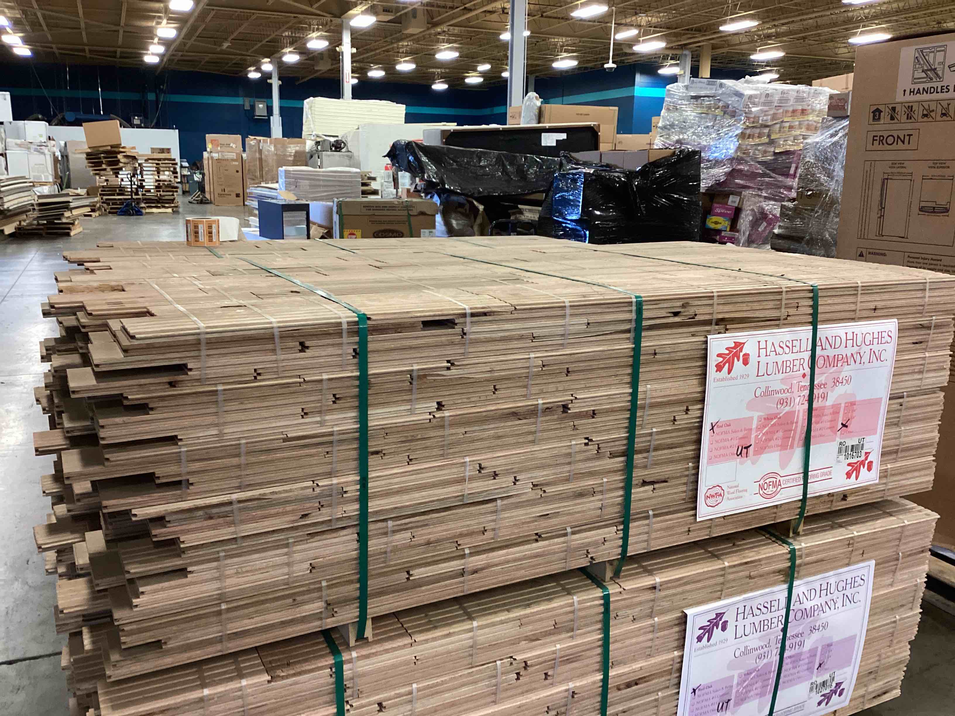 690 ft.² of 4 inch red oak unfinished hardwood flooring your bid per sq ft 
