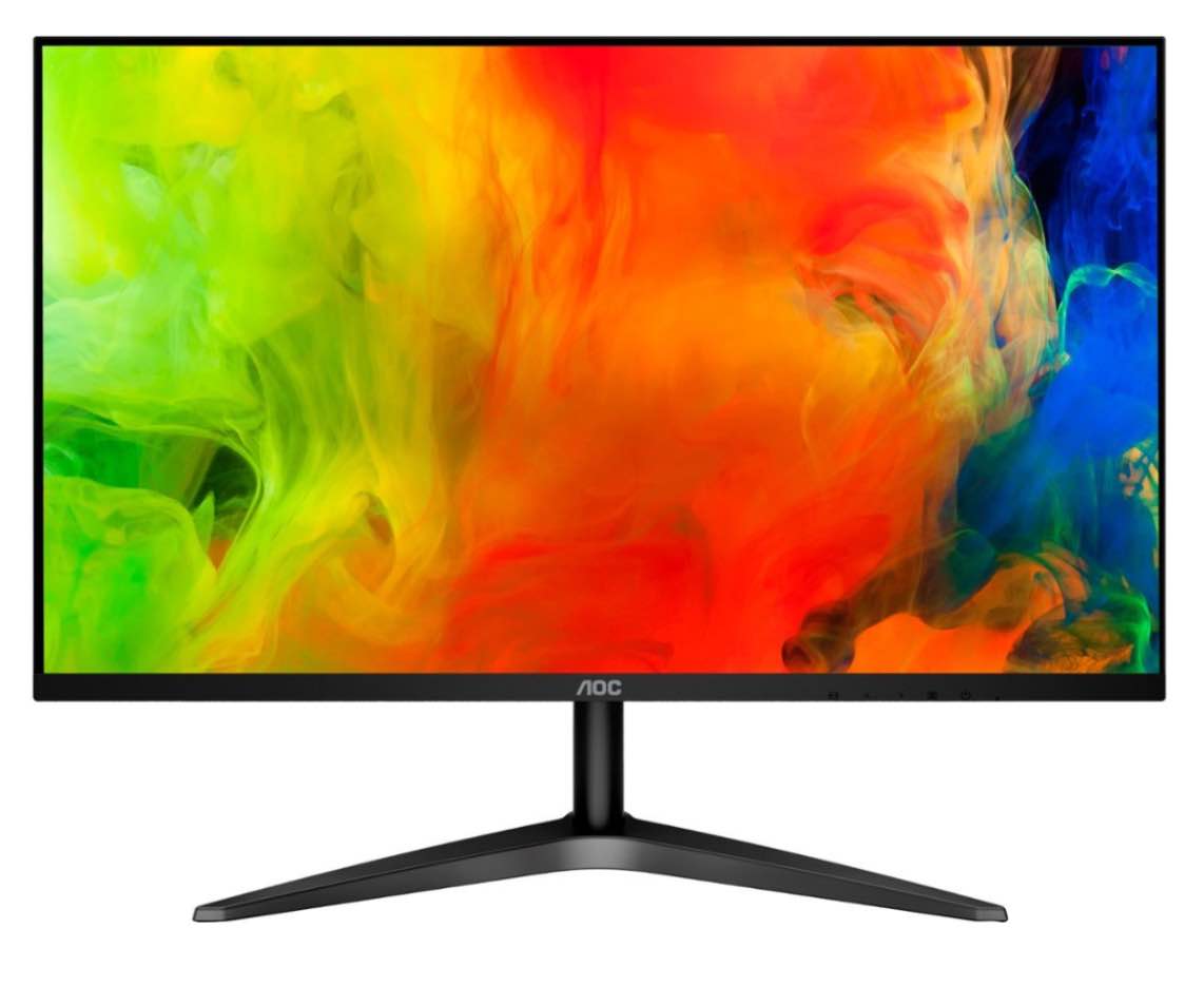 AOC - B1 Series 24B1XHS 23.8" IPS LED FHD Monitor (HDMI, VGA) - Black