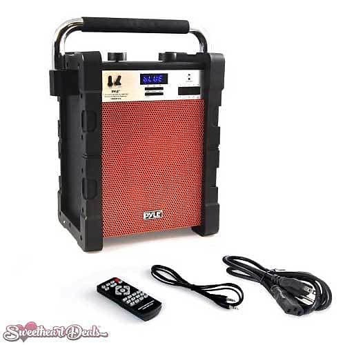 Pyle bt wireless rugged and portable speaker system 