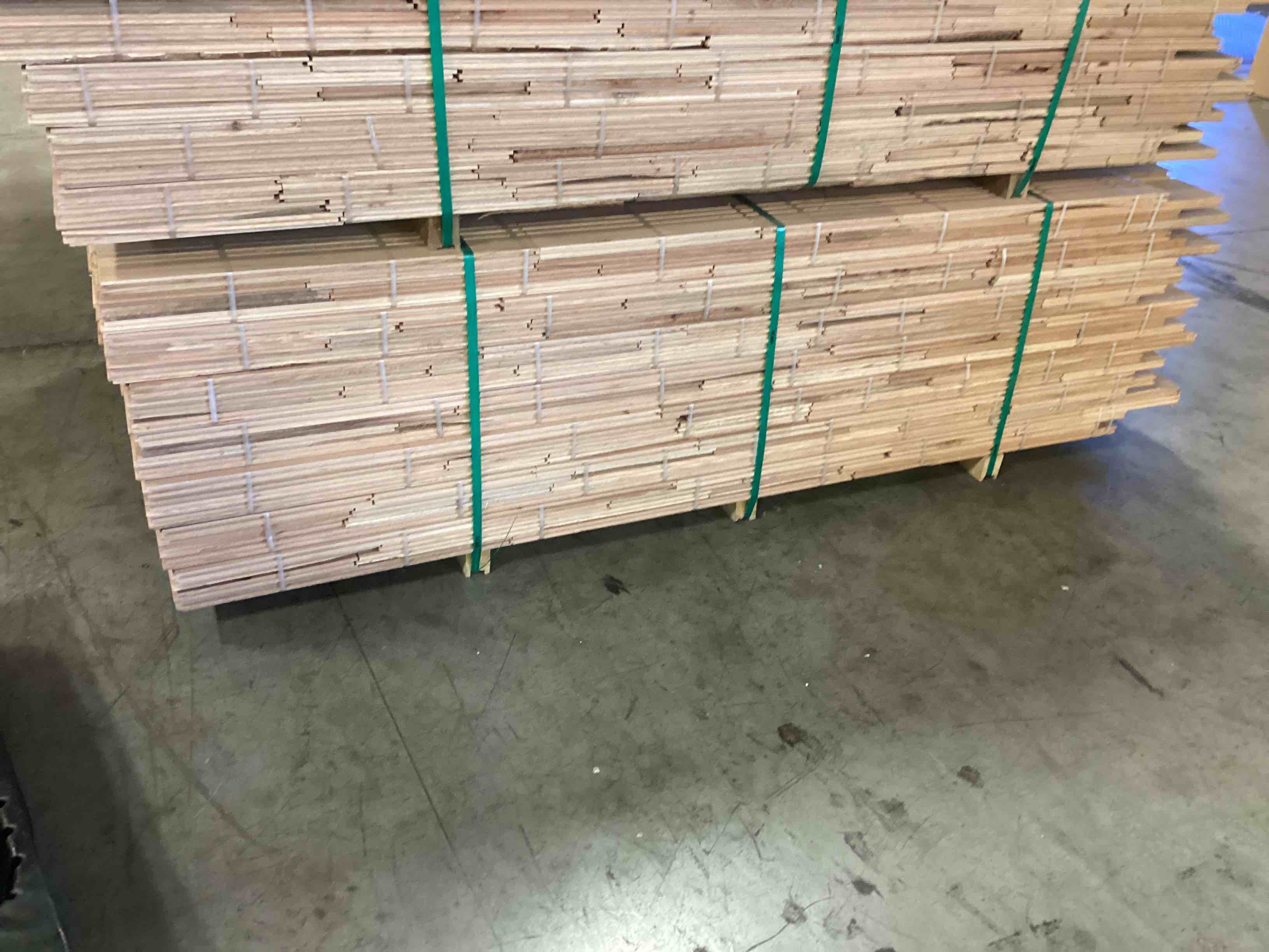 644 ft.² of 5 inch red oak unfinished hardwood flooring your bid per sq ft 