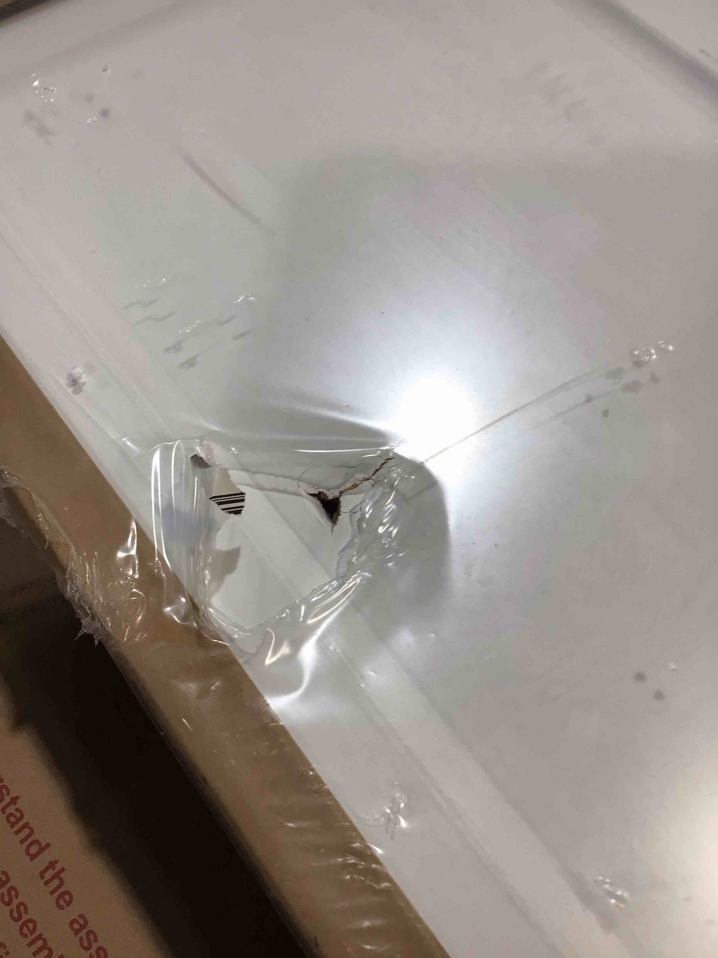 Condition photo showing Good Condition for 36"x84" 1 Panel White Primed Hollow-Core Composite Interior Bi-fold Barn Door with Hardware Included