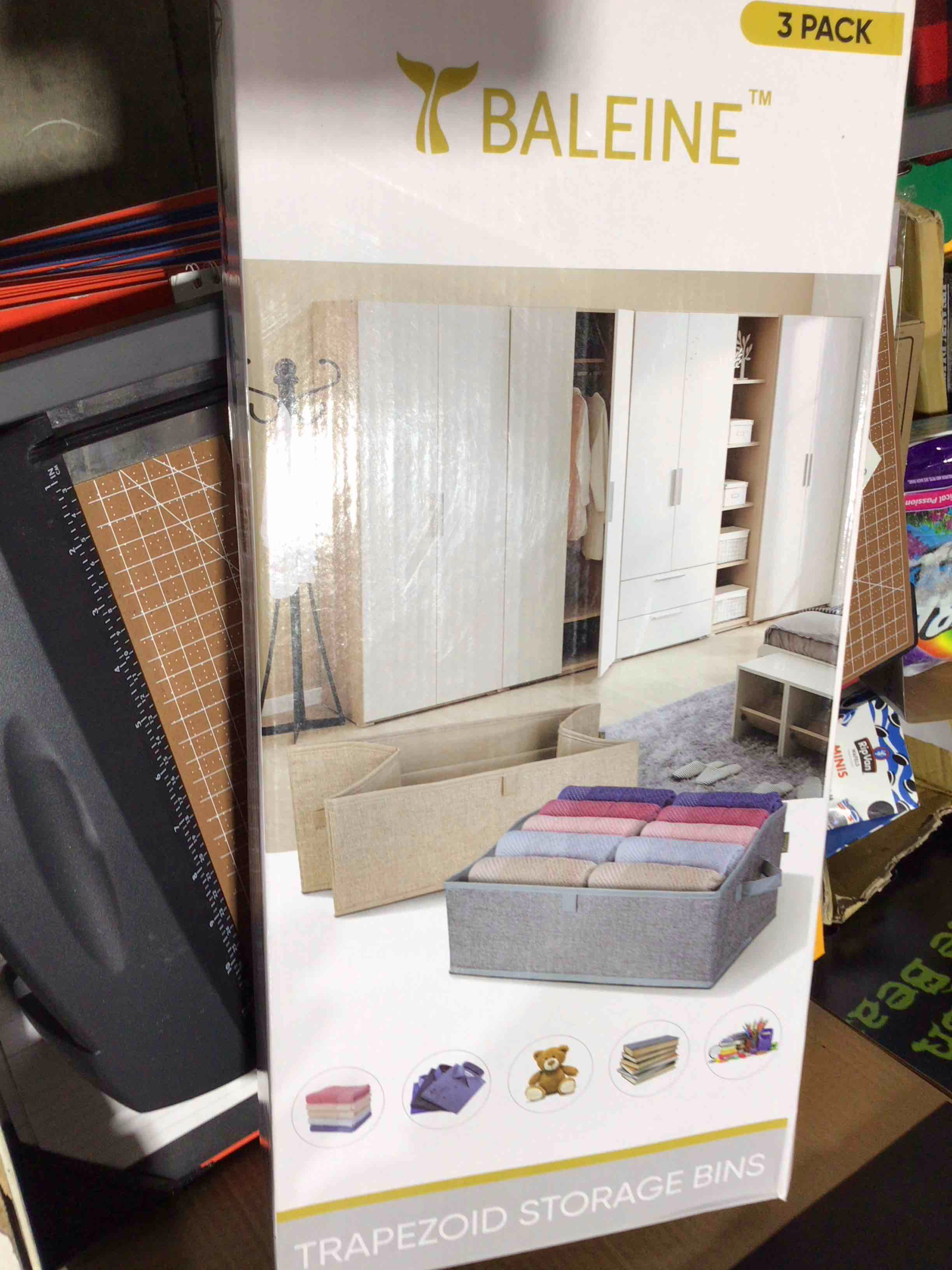 Condition photo showing Good Condition for Baleine Storage Bin Blue 