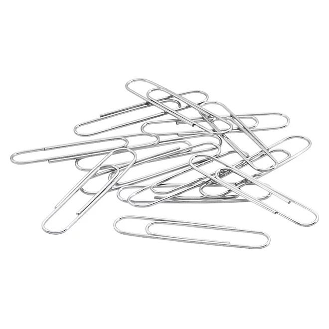 Acco Recycled Jumbo Paper Clips - 100 per Box - 8 Boxes