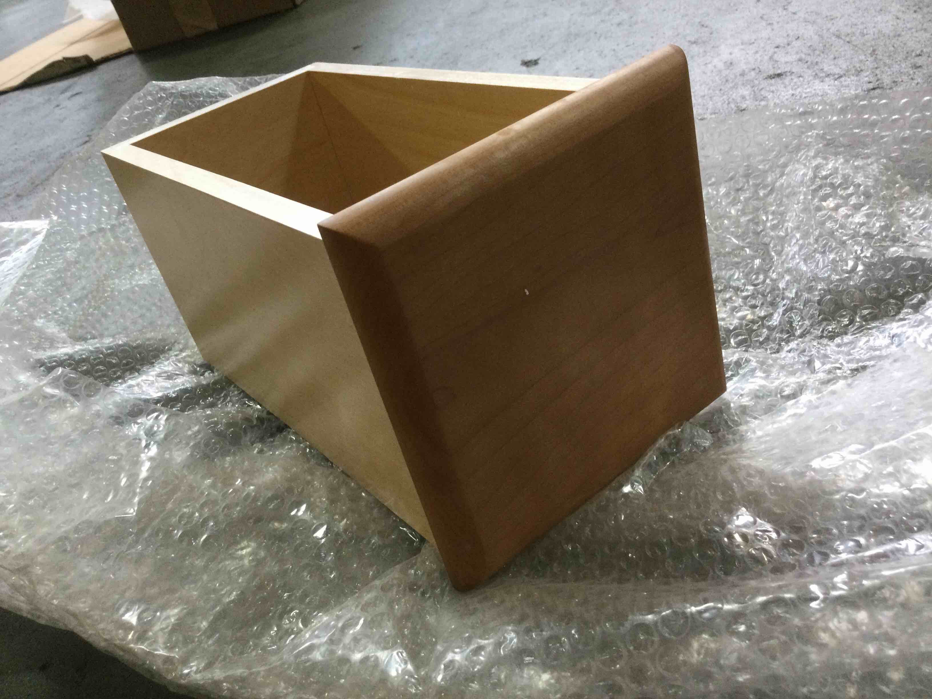 Hager Cabinets Wine Cube Drawers, (10 13/16 x 5 5/8 x 5 5/8), Set of 6, Maple Fawn