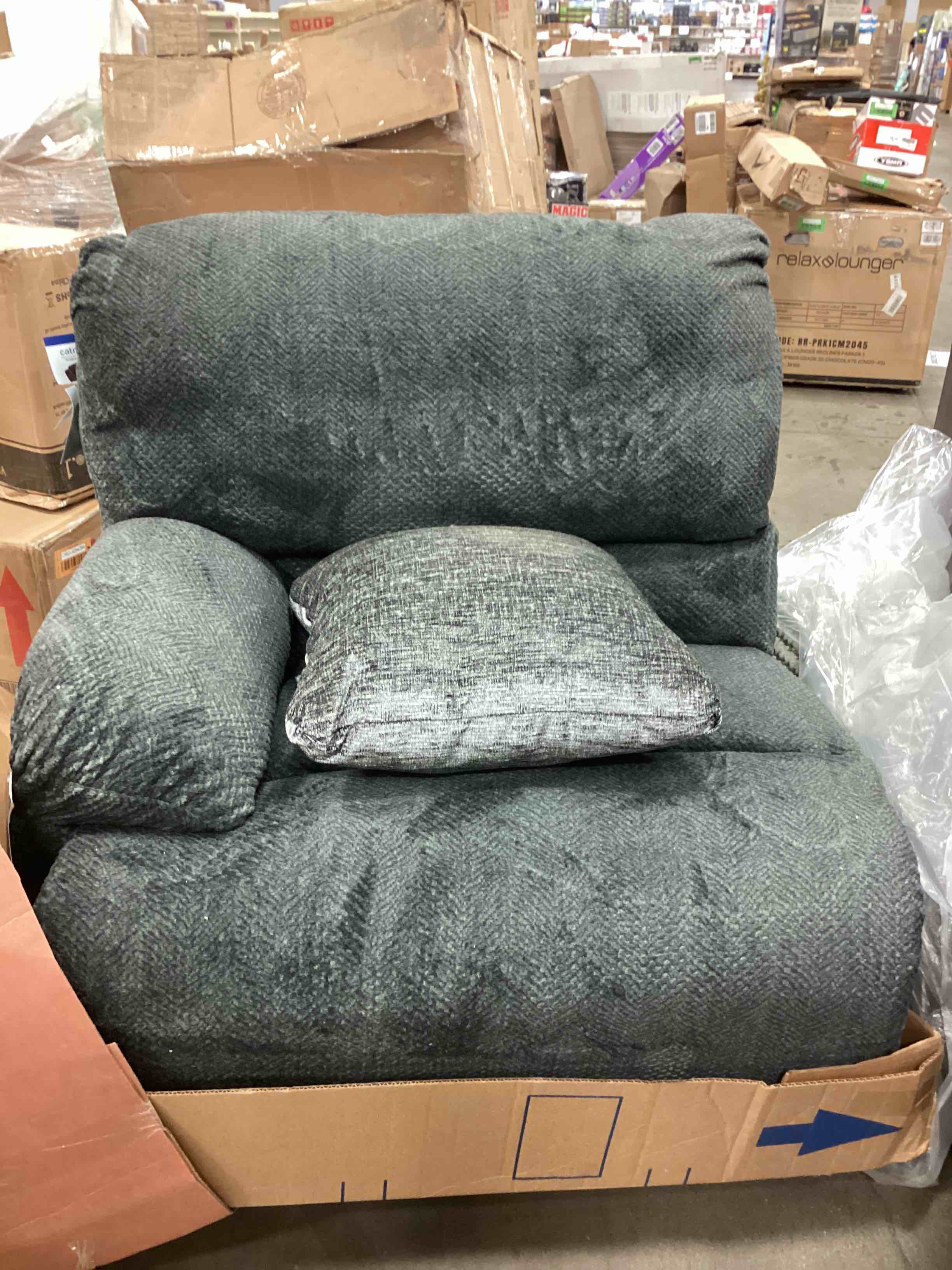 Catnapper Recliner chair, grey 