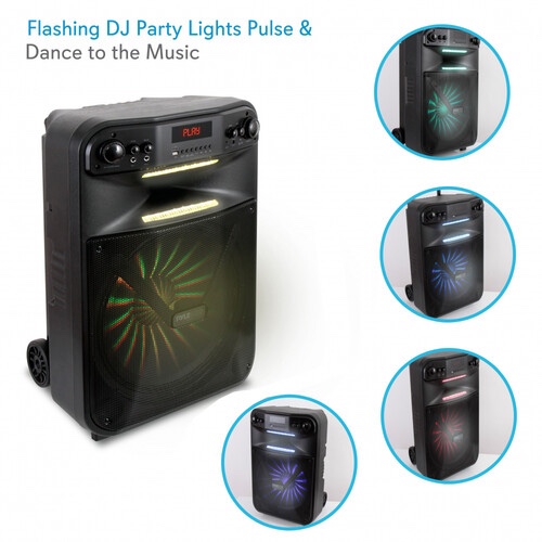 Pyle Pro PWMA447BT Portable Bluetooth Speaker System